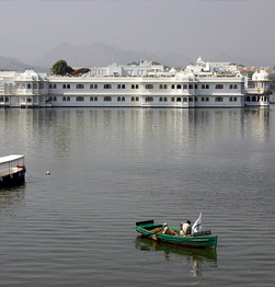 Boat ride in lake pichola