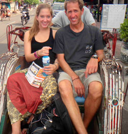 Rickshaw Ride at Delhi Image