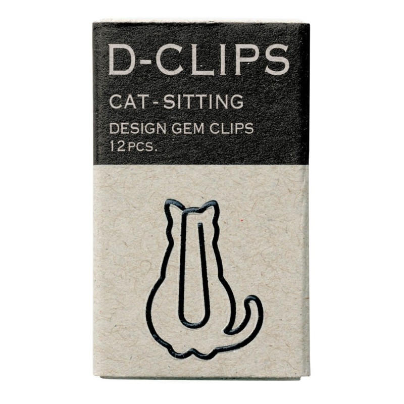 I128CT Mini D-Clip Cat Sitting
