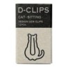 I128CT Mini D-Clip Cat Sitting