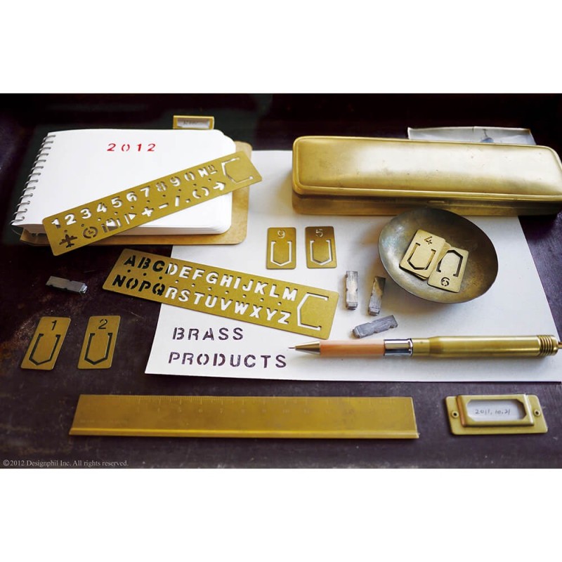 I056AP Template Bookmark Alphabet