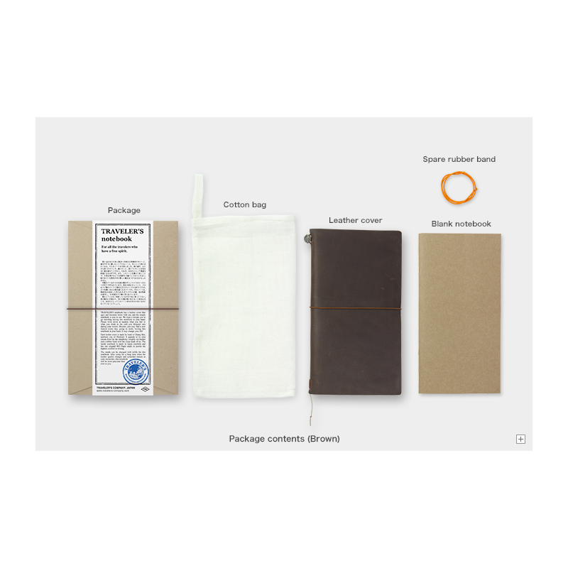 I5100NR Travellers Notebook Brown