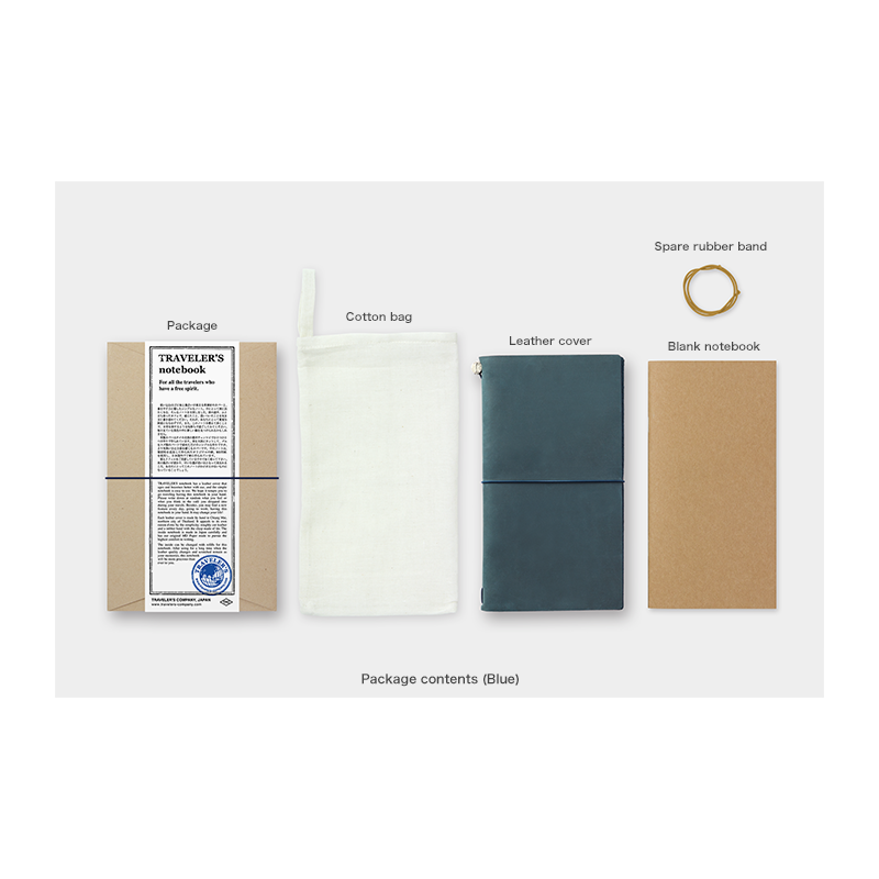 I5100BL Travellers Notebook Blue