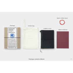 I5200BK Travellers Notebook Passport Black