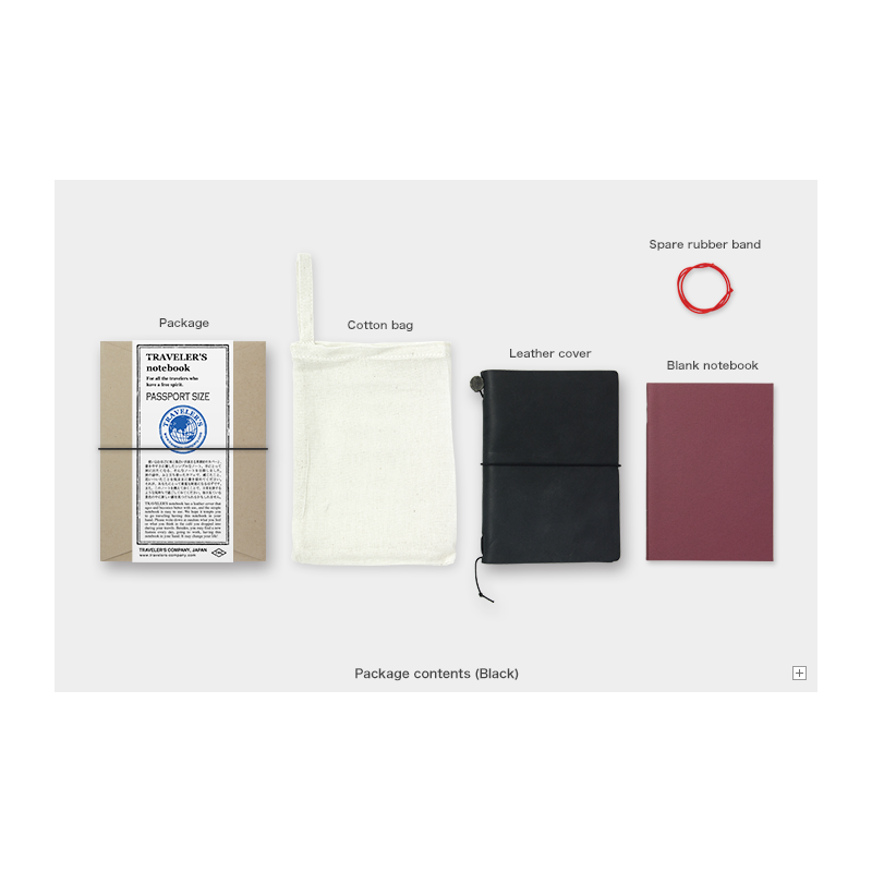 I5200BK Travellers Notebook Passport Black