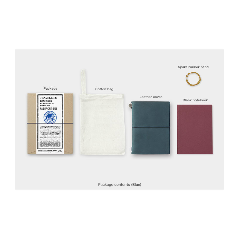 I5200BL Travellers Notebook Passport Blue