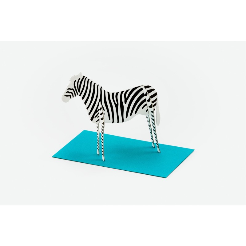GM001ZB Post Animal Zebra
