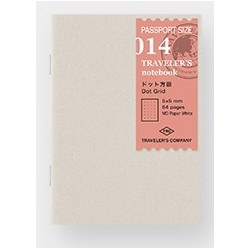I5214 Traveller's Notebook Passport Dot Grid Refill