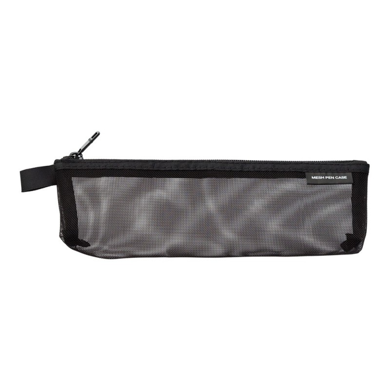 I202BK Mesh Pen Pouch Small Black