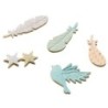I215FT Decoration Sticker Feather