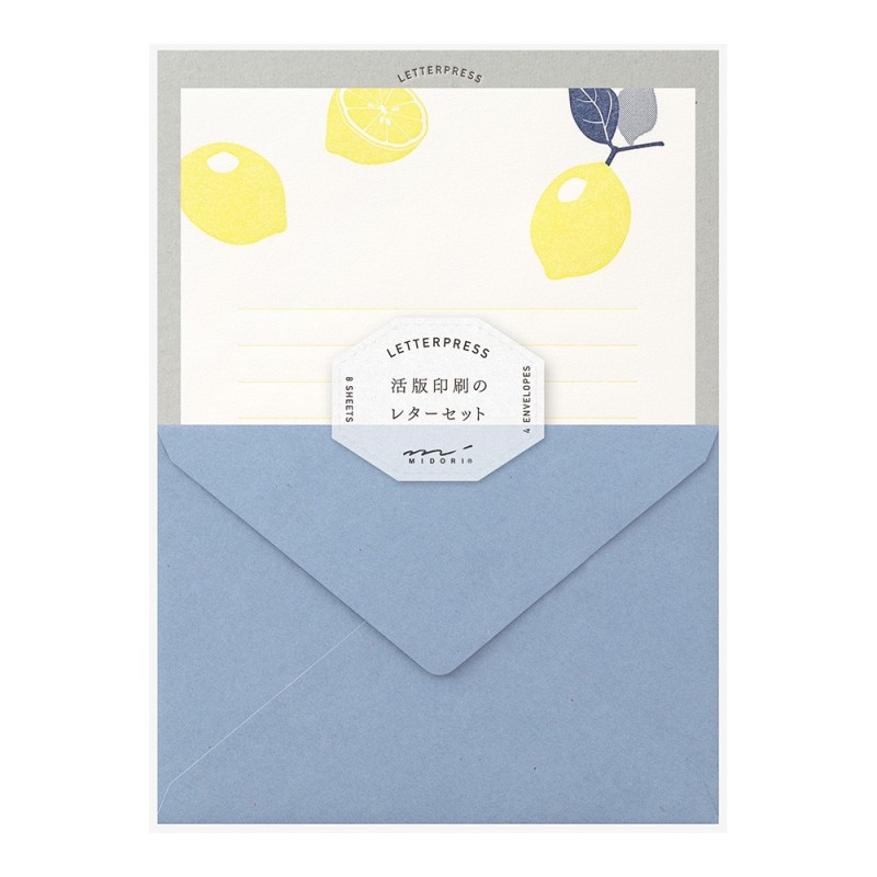I208LM Letter Set Lemon