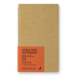 Spiral Ring Note Card File A5 I206CA5