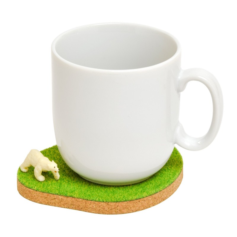 SH001PB Island Coaster Polar Bear