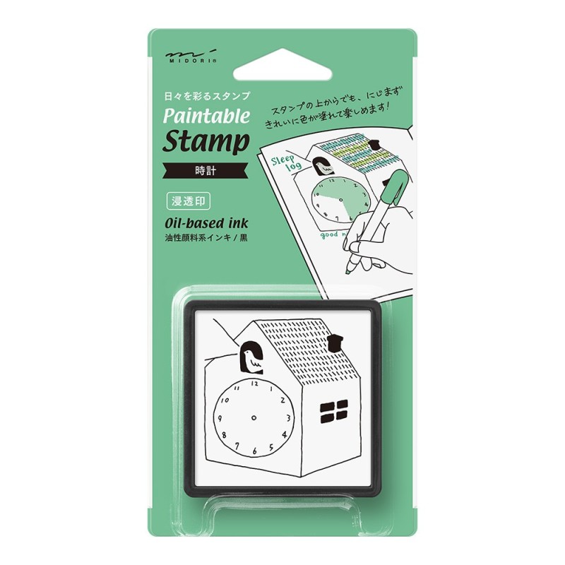 I218CK Self-Inking Stamp Clock