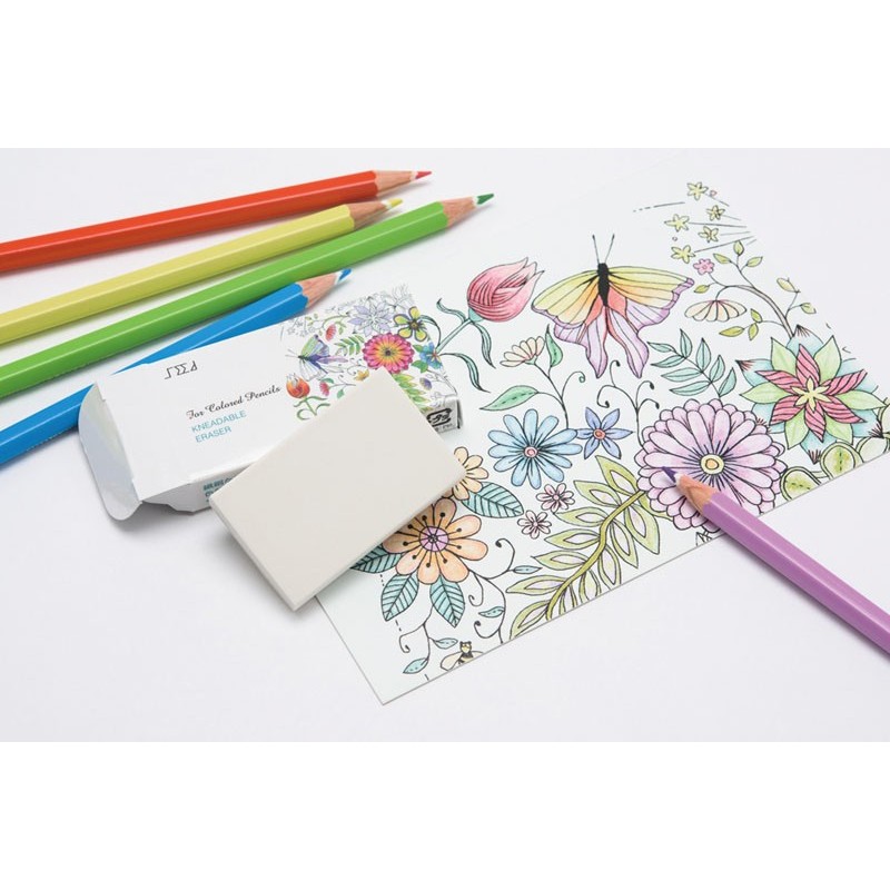 Flower Collage Erasers