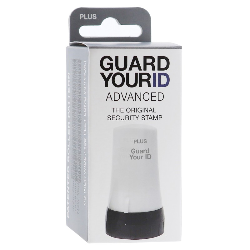 PL011WH Guard Your ID Security Stamp White
