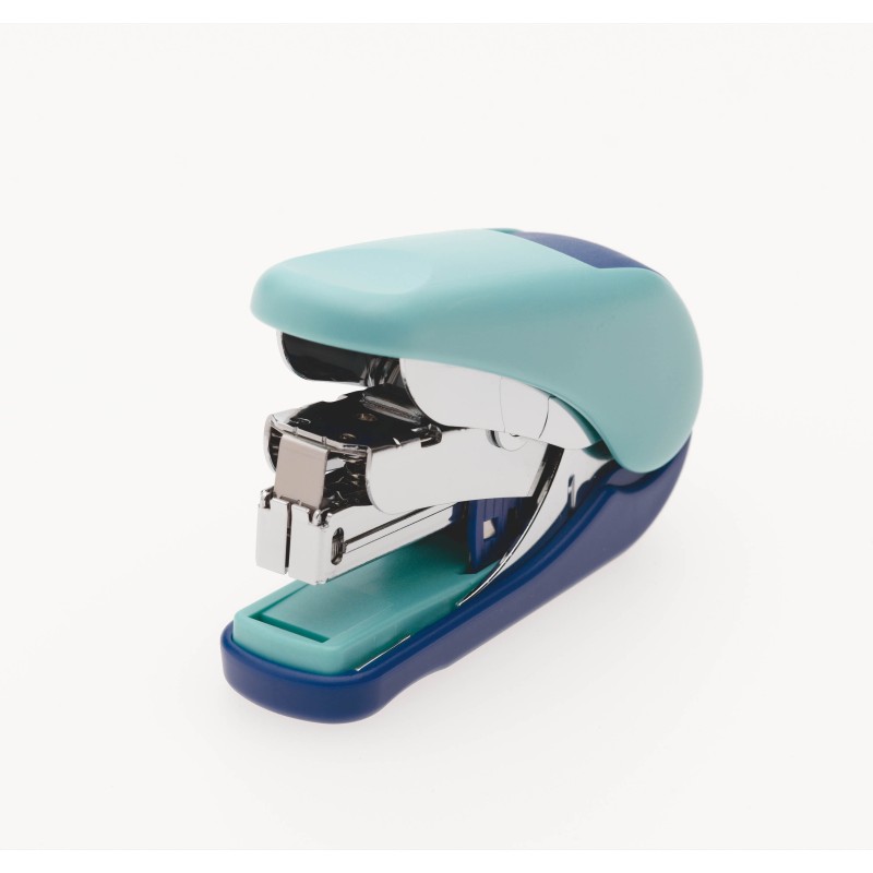 PL008BL Soft Touch Stapler Blue