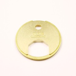 D1332GD Disk Key Holder Gold