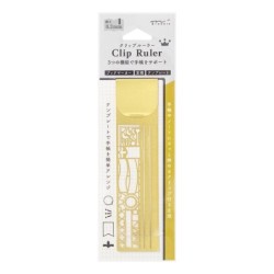 I220DP Clip Ruler Decorative Pattern
