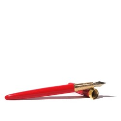 FW005RC Brush Fountain Pen Medium Nib Red Carpet