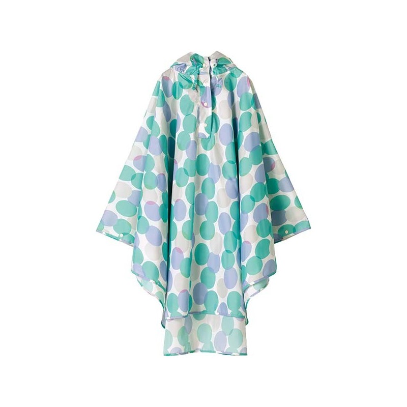 WPCR003-081 Poncho Muna Dot Green