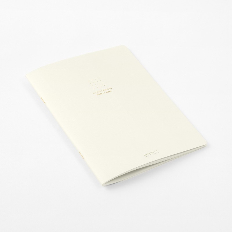 I245WH Colour Dot Grid A5 Notebook White