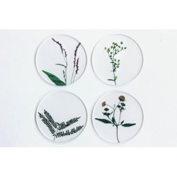 TU001BB Coaster Set Botanics B
