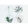 TU001BA Coaster Set Botanics A