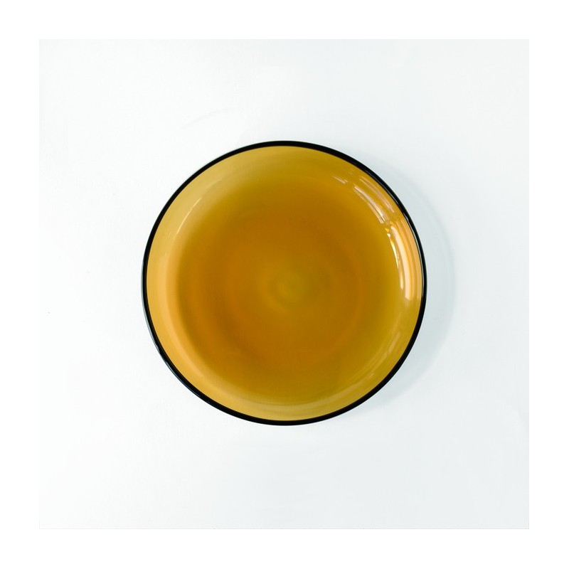 AM022YL Glass Heat-Proof Dish Yellow