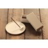 NR005RW Incense Stand Set Round White