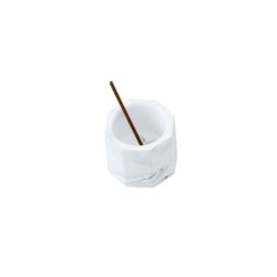 NR005OC Incense Stand Set Octagonal Marble
