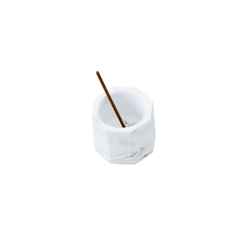 NR005OC Incense Stand Set Octagonal Marble