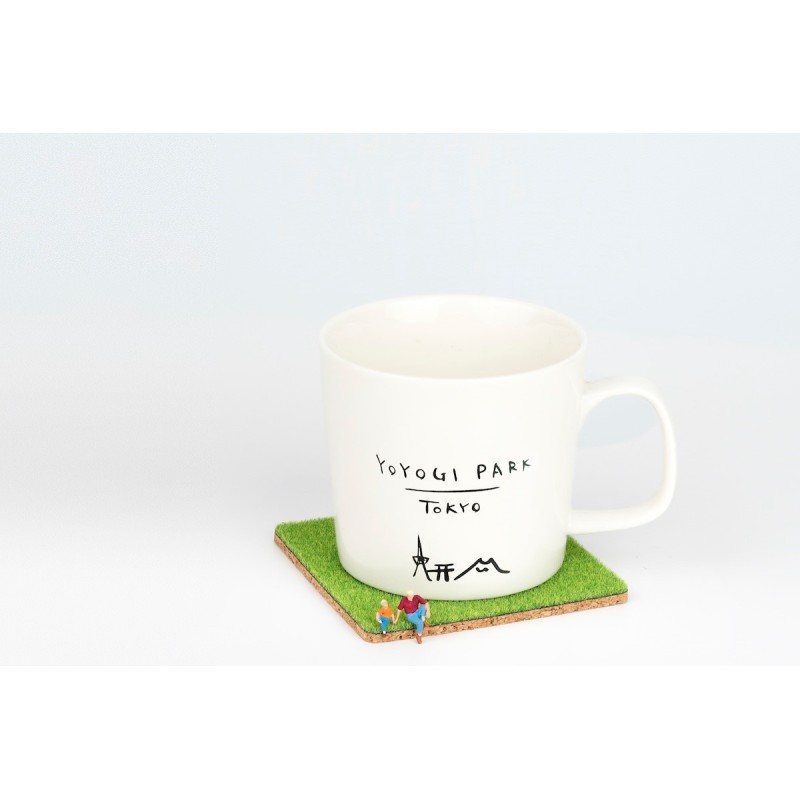 SH002YP Mug & Coaster Set Yoyogi Park