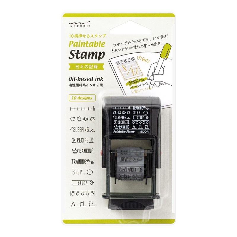 I230DLR Rotating Stamp Daily Life Record