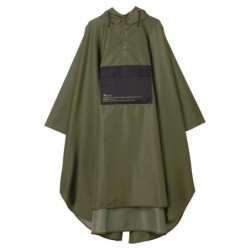 WPCR005-906KH Bi-colour Poncho Khaki