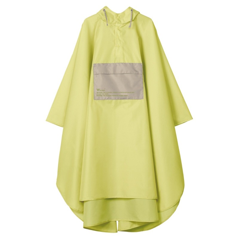 WPCR005-918YL Bi-colour Poncho Yellow