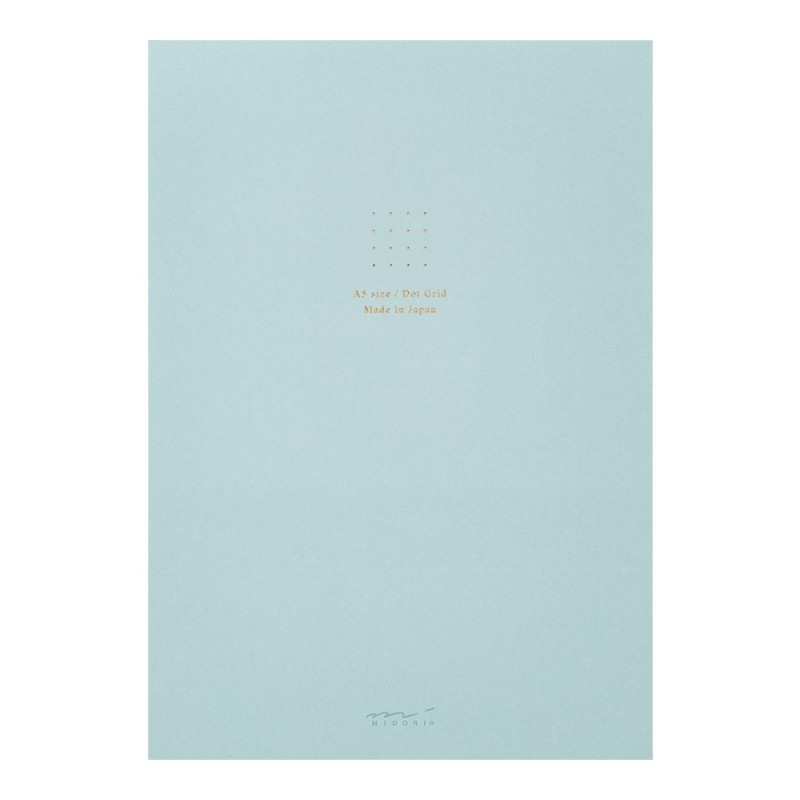 I256BL Colour Dot Grid A5 Paper Pad Blue