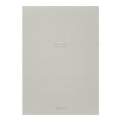 I256GY Colour Dot Grid A5 Paper Pad Grey