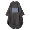 WPCR005-962CH Bi-colour Poncho Charcoal