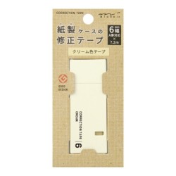 I262C6 Correction Tape Cream 6mm