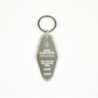 D13327SV Hotel Keyring Silver