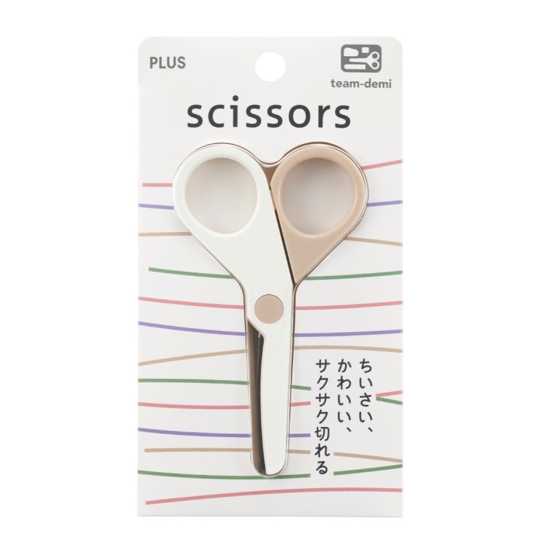 PL014BW Scissors Beige/White