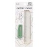 PL016GR Cutter/Ruler Set Green