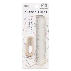 PL016BG Cutter/Ruler Set Beige