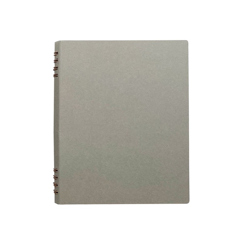 YT008GY Ring Notebook Cover Grey