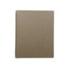 YT008BR Ring Notebook Cover Brown
