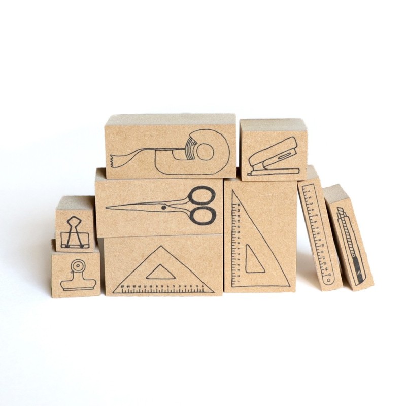 YT007SD Desktop Tools Stamp Set