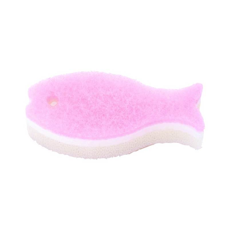 MK170PK Fish Kitchen Sponge Pink