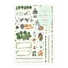 I275FA Yuru Log Sticker Sheets (2) Forest Animals