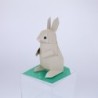 BC001RB TINY Animals Rabbit Brown